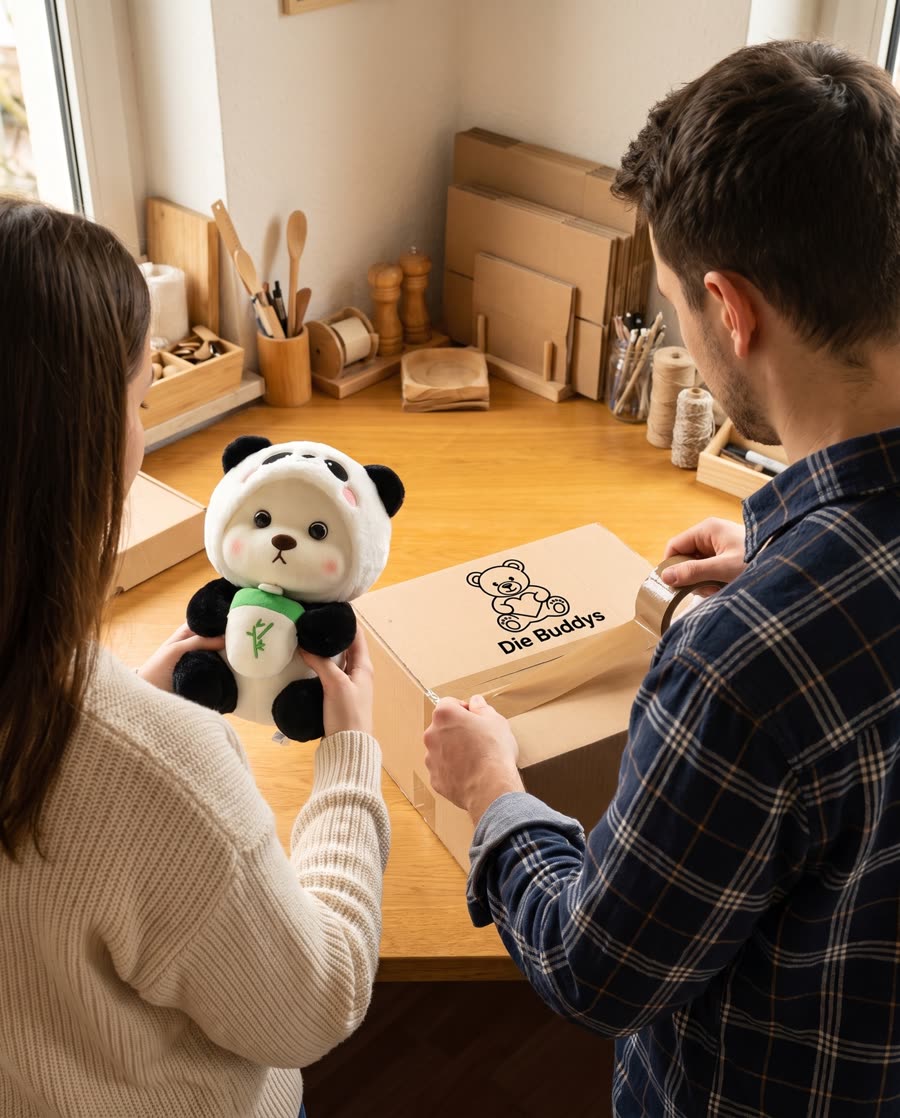 Wir zwei, beim Packen