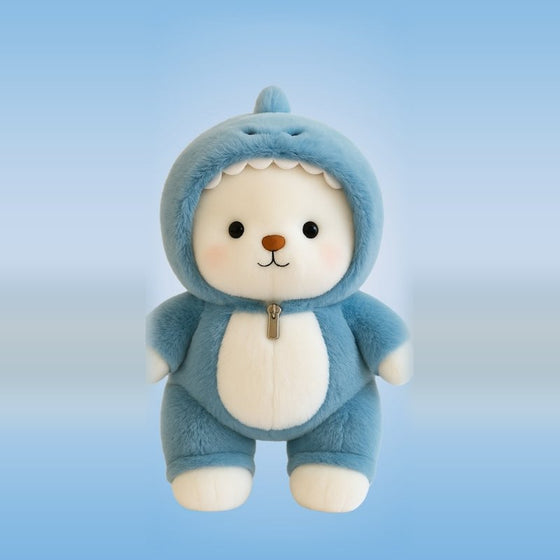 Blauer Buddy Bär